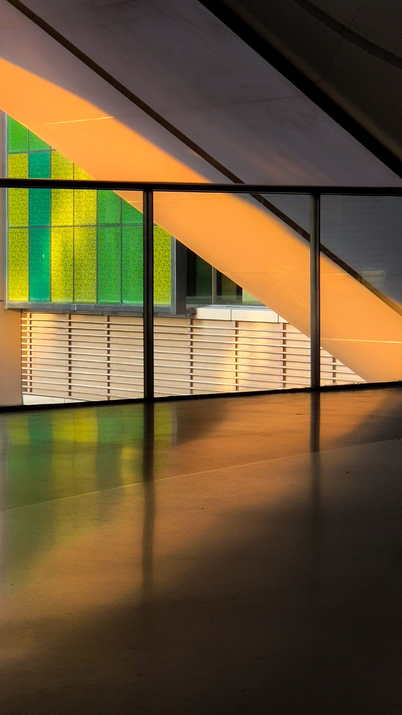 Modern architecture shaped by light and shadow