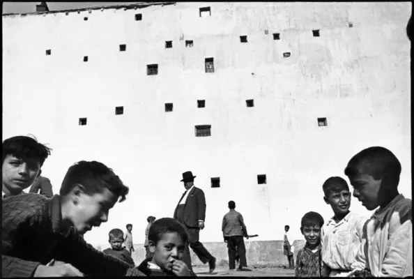 A Street Scene Turned Into Pure Form and Life