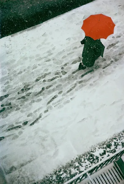 Comparing some of Saul Leiter's photographs
